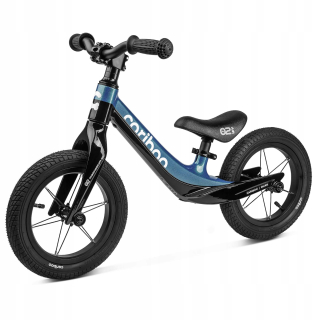 Balančný bicykel Cariboo Magnesium Air 12" čierna, fialová, modrá, zelená